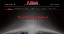 Desktop Screenshot of jesmondlightcommercials.com.au