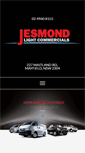 Mobile Screenshot of jesmondlightcommercials.com.au